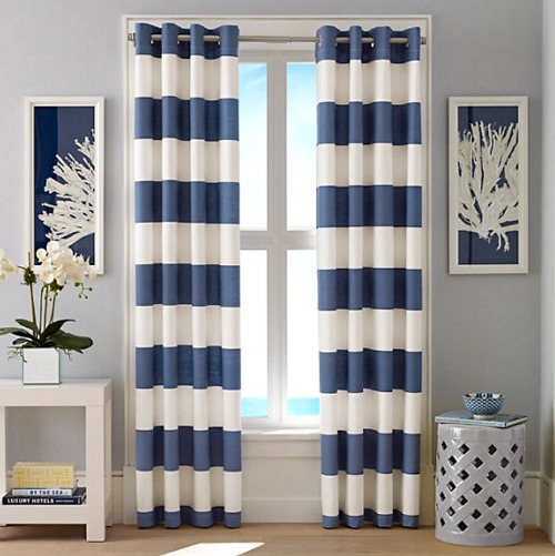 nautical window valance