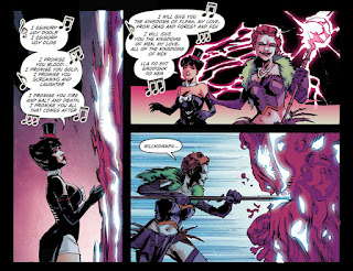 Page 11 of DC Comics Bombshells #7 featuring Zatanna and Joker's Daughter