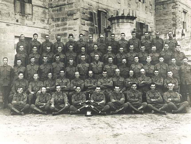1st Railway Imperial Expeditionary Force at "The Warren" in Marrackville, Sydney, prior to departure for France