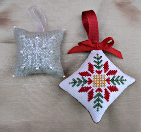 punto cruz, point croix, cross stitch, bordado, broderie, embroidery, Navidad, Noel, Christmas, adorno, ornament