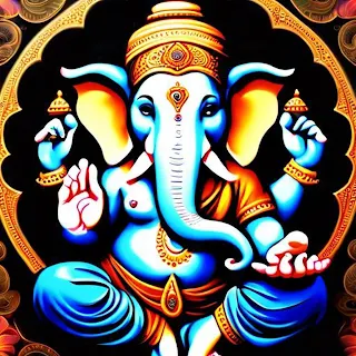 Hindu God Ganesh, Ganesha, Ganapati