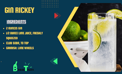 Gin rickey Easy Gin Cocktail Recipes