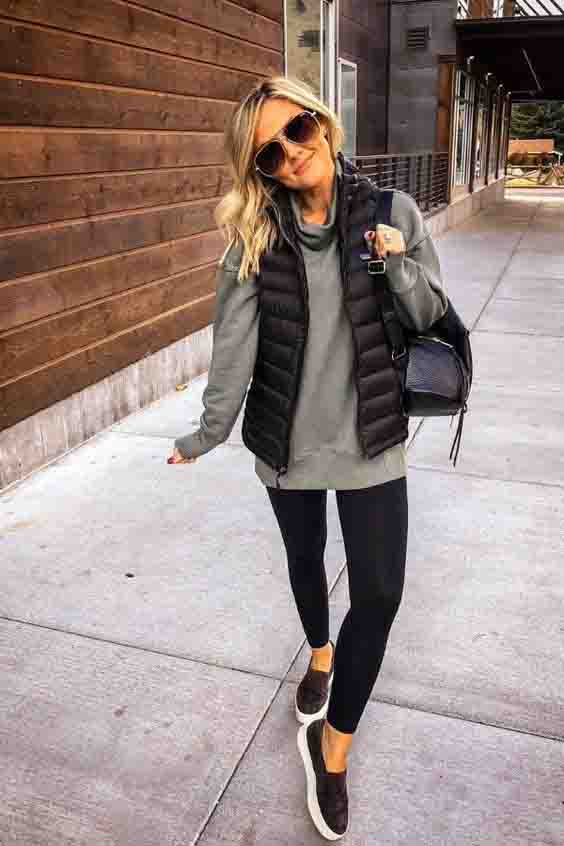 Looks estilosos com legging preta-Delírios Cotidianos: Dicas de moda e  beleza