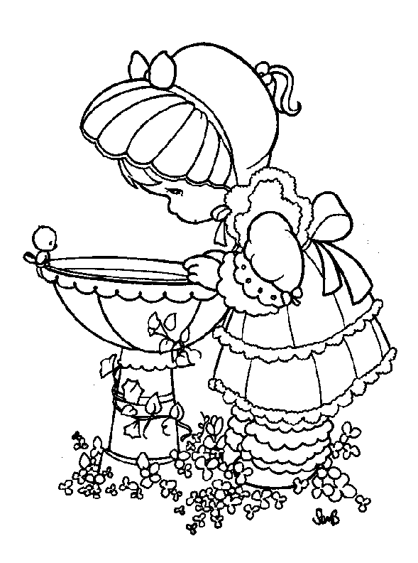 precious moments coloring pages - Coloring pages of book and movie characters, music 