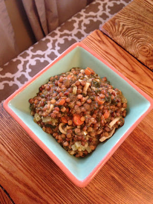 Mediterranean Style Lentil Soup