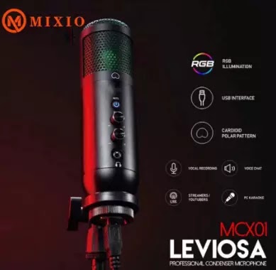 MIXIO MCX01 Microphone Condenser RGB