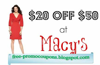 Free Printable Macy's Coupons