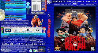 Capa dvd Label Wreck It Ralph bluray