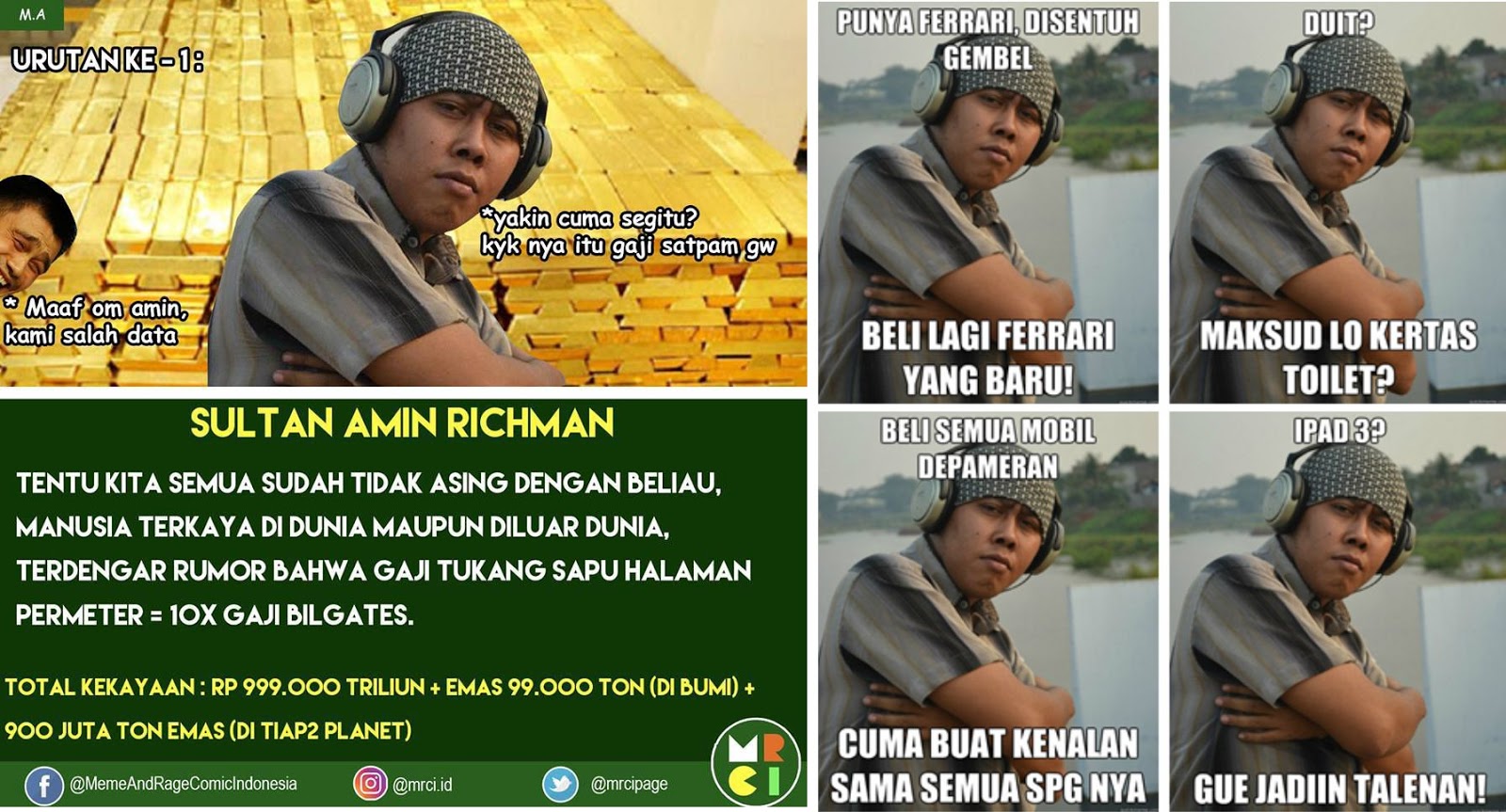 Kumpulan Gambar Meme Comic Amin Richman Kantor Meme