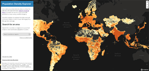 New World Interactive Map