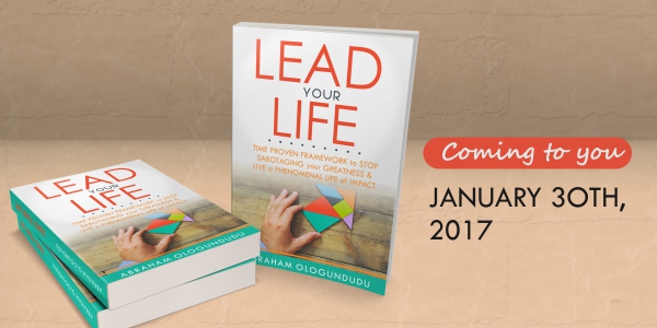 Abraham Ologundudu's New book, Lead Your Life Ebook giveaway