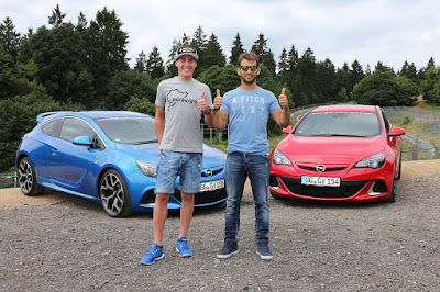 Espargarò και Cardús Οδηγούν το Opel GTC OPC στο Nürburgring