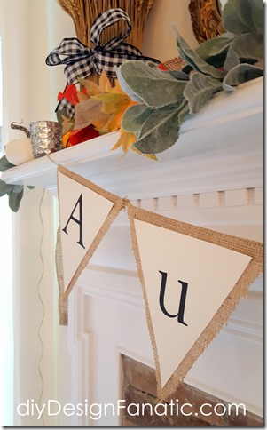 fall mantel, fall banner, autumn banner, cottage, farmhouse, fall decor