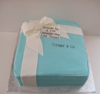 This cake was created for Tiffany's bridal shower cake