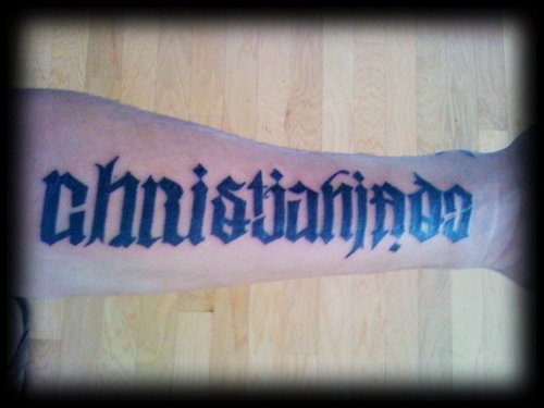Excellent ambigram tattoo ideas for both men and women.
