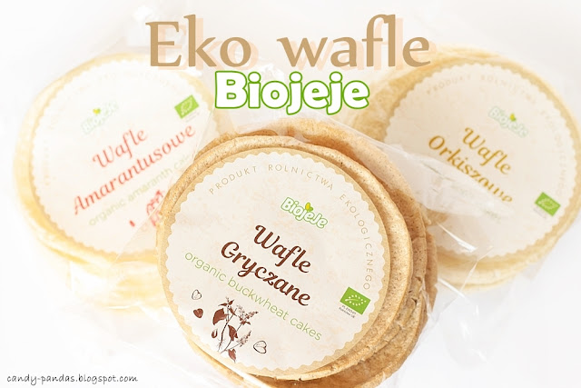 Eko wafle gryczane/ amarantusowe/ orkiszowe - Biojeje + KONKURS!