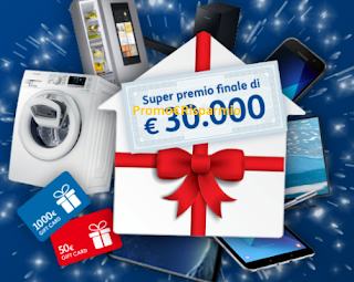 Logo Tim Star: partecipa gratis e vinci centinaia di Smartphone, Gift Card, Kit elettrodomestici e 30.000 euro