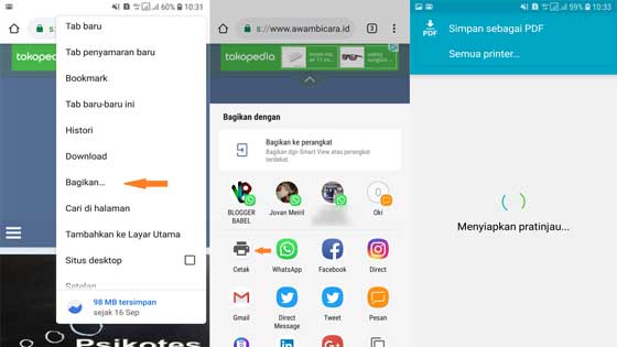 tips dan trik google chrome versi seluler android dan ios