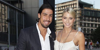 Sami Khedira with Girlfriend