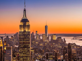 Empire State Building and New York skyline (Credit: elp.com) Click to Enlarge.