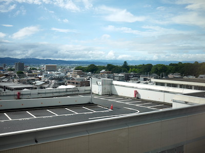 青空も見えてきた山形の空