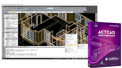 ActCAD Professional 2020 v9.2.270 For Windows 64-Bit Full Version Serial