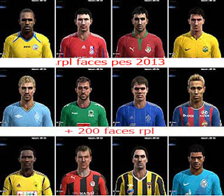 Facepack Russian Premier League Pes 2013