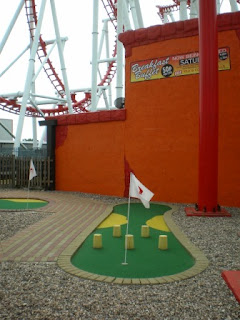 Crazy Golf at Fantasy Island in Ingoldmells, Lincolnshire