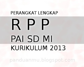 RPP PAI Kurikulum 2013