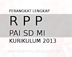 RPP PAI Kurikulum 2013 SD MI