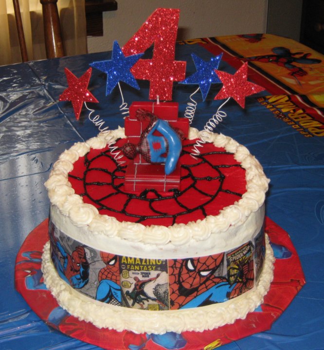 77 Spiderman  Birthday  Cake Walmart  Walmart  Bakery 
