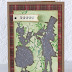 Card with Tim Holtz Christmas Carolers 