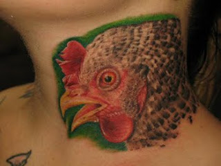 Chicken Tattoo Design Body