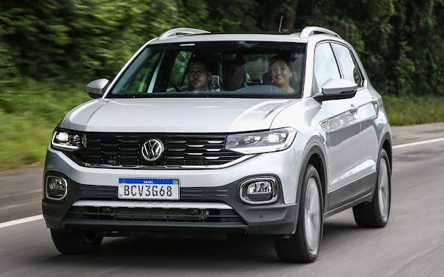 Volkswagen T-Cross - 3º carro mais vendido do Brasil