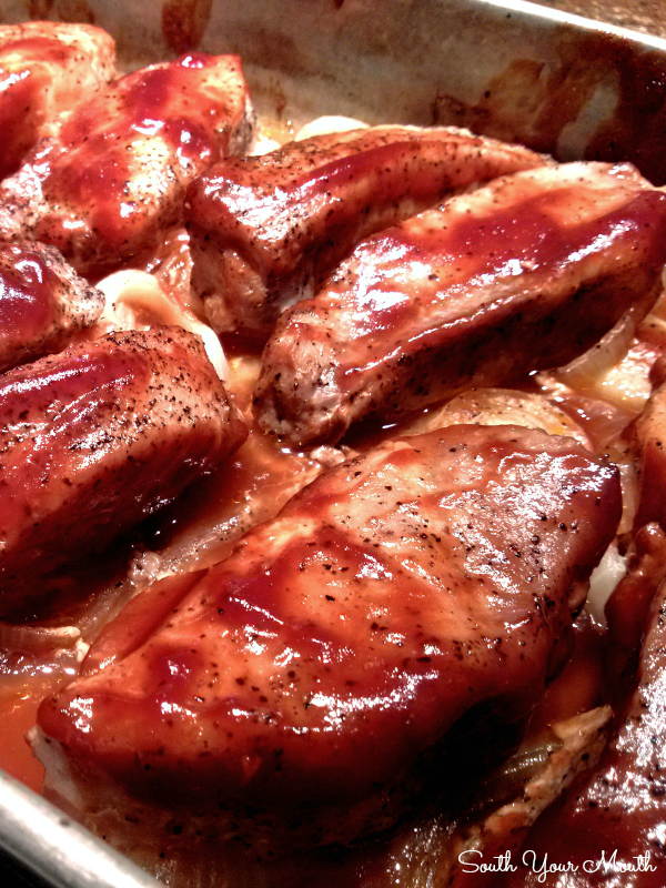 Baked Country-Style Ribs - A no-fail recipe for tender country-style ribs baked low and slow in the oven with barbeque sauce.