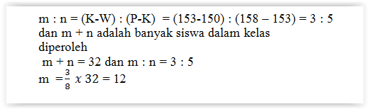 MENYELESAIKAN SOAL RATA RATA DENGAN PERBANDINGAN