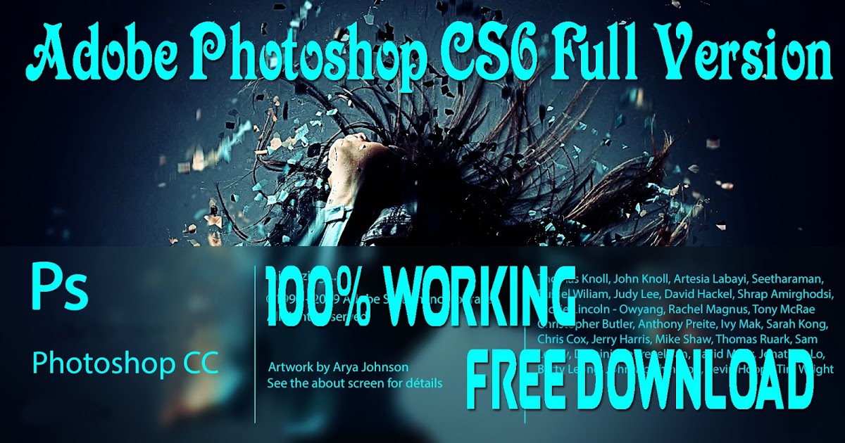 Download Photoshop Cs6 Full Version Adobe Photoshop CS6 Full Version - 100% working Free Download