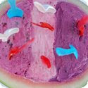 Blueberry {Saskatoon/Raspberry} Sour Cream Ice Cream