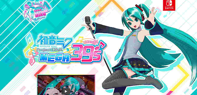 Sega Mengungkapkan Game Hatsune Miku: Project Diva Mega39's Untuk Switch