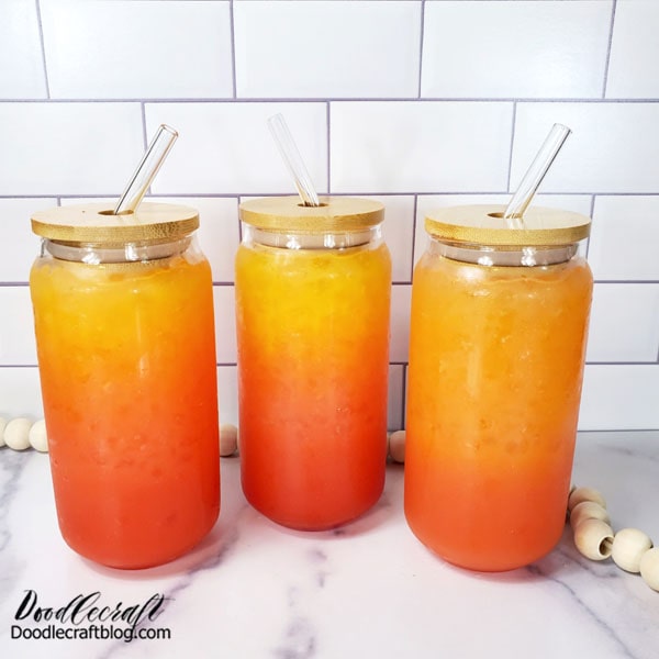 How to make tropical fruit punch island drink mocktail!
