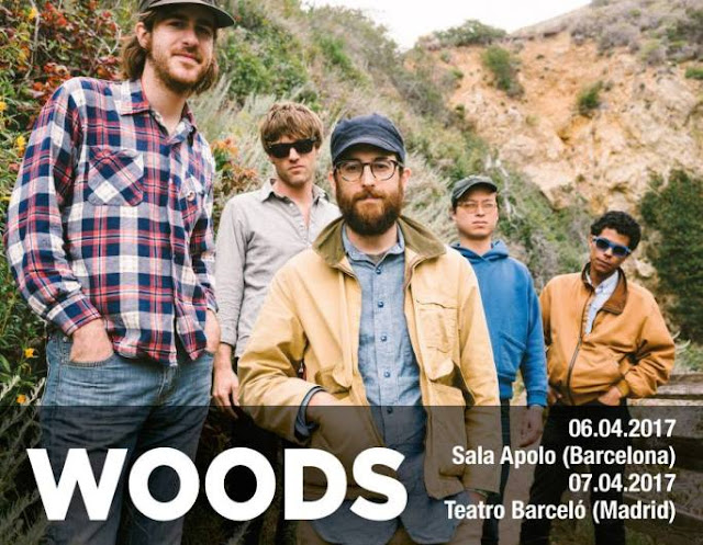 Woods, dos conciertos en Barcelona y Madrid