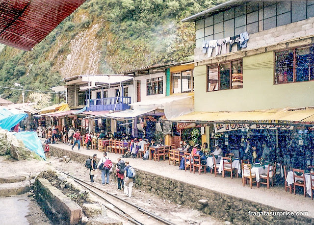 Águas Calientes no Peru