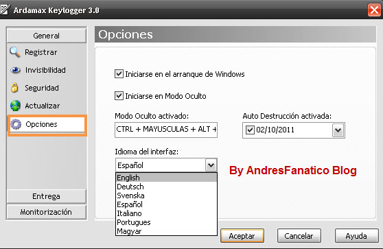 Keylogger ardamax ftp