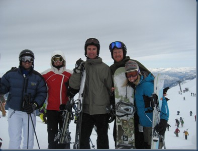 Ready to Drop the Blackcomb Glacier