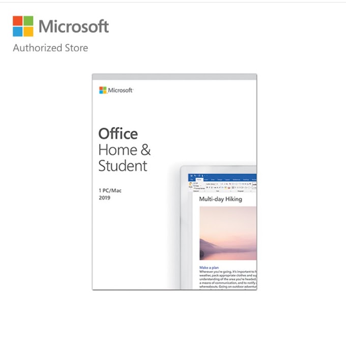 Phần mềm Office Home & Student 2019 |Dùng vĩnh viễn| Dành cho 1 người, 1 thiết bị |Word, Excel, PowerPoint