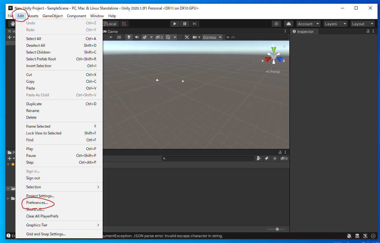 Unity Hub ユニティ インストール 導入 手順 方法 Install Setup Edit Preference 日本語化