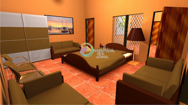 10 Marlas House Interior 3D Designs