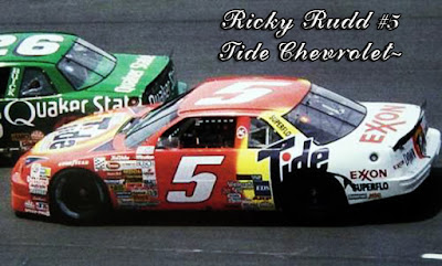 Ricky Rudd #5 Tide Rick Hendrick 1991 1992 1993 Darrell Waltrip 