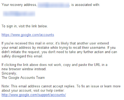 how to recover Gmail Account