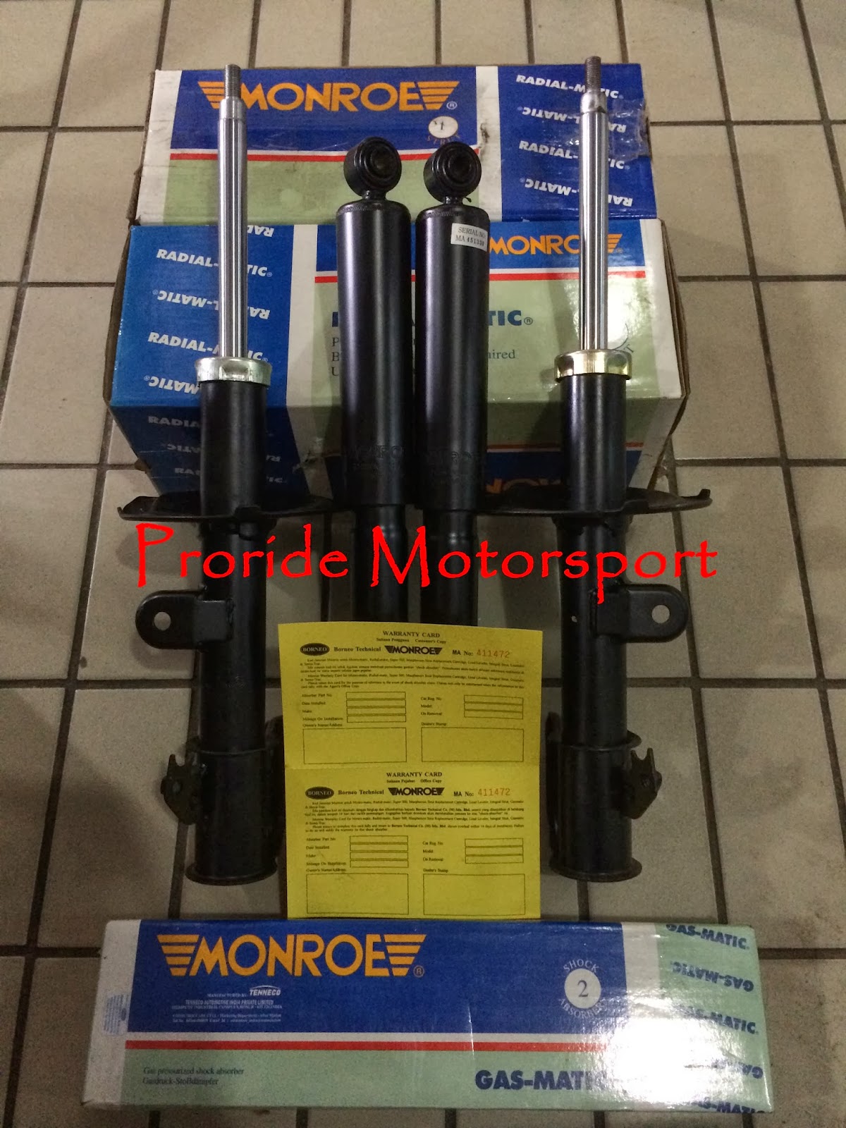 Pro-ride Motorsports: February 2014